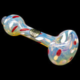 "Polka Dot" Glass Spoon Pipe