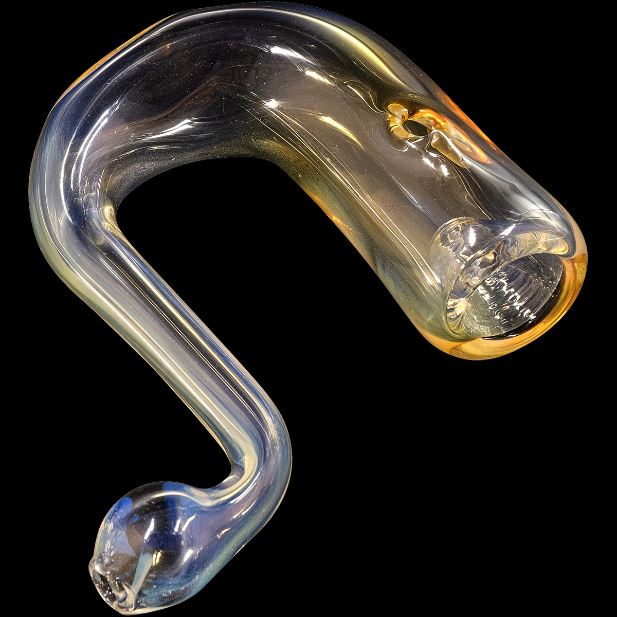 Calabash Fumed Glass Sherlock – LA Pipes