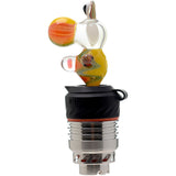 Rupert's Drop Dino Puffco Proxy Glass Ball Cap