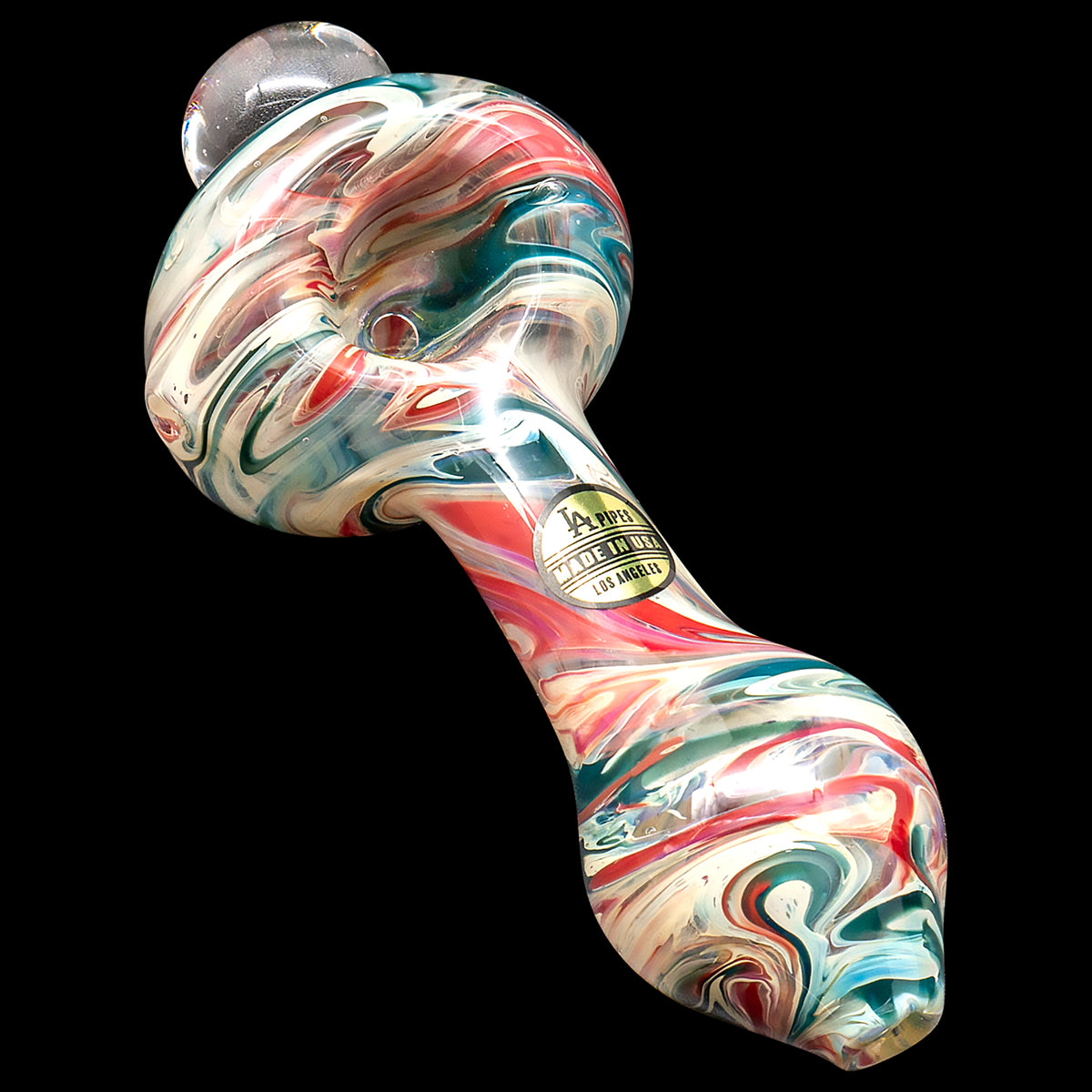 Tree Spoon Pipe: Glass by Mouse – Prism Glassworks