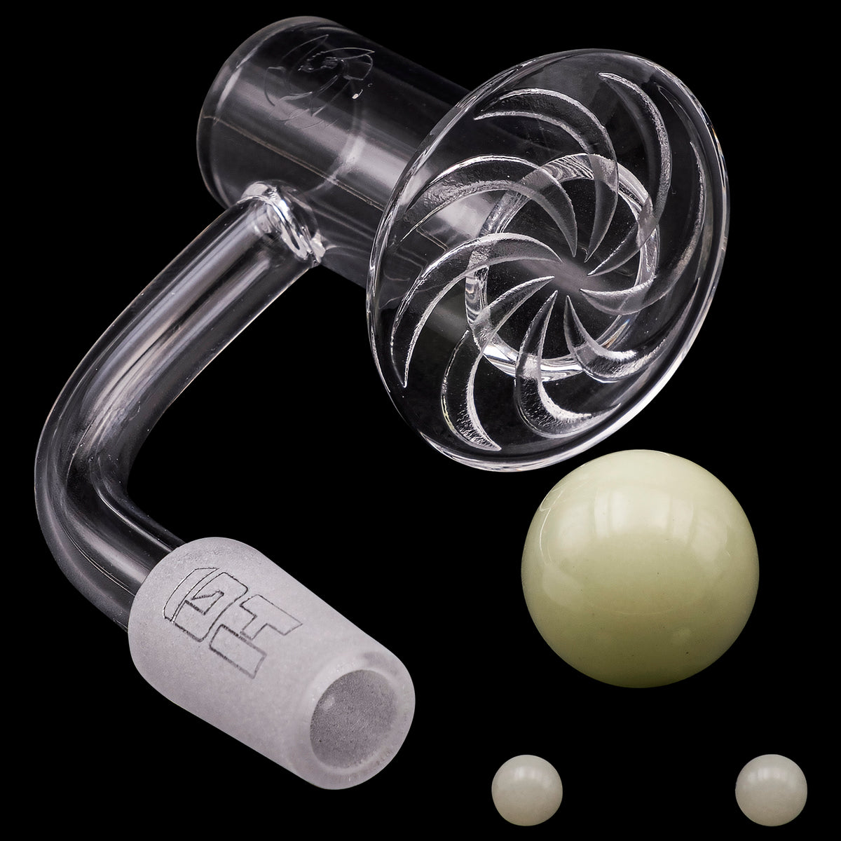 Glasshouse Hurricane Cyclone Quartz Banger Kit LA Pipes