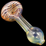 "Spiral-Head" Color Changing Glass Spoon Pipe