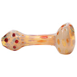"Polka Dot" Glass Spoon Pipe