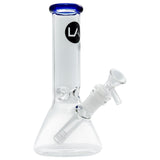 "Smoke Rings" 8 Inch Beaker Bong Multiple Colors
