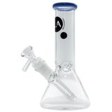 "Smoke Rings" 8 Inch Beaker Bong Multiple Colors