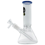 "Smoke Rings" 8 Inch Beaker Bong Multiple Colors