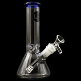 "Smoke Rings" 8 Inch Beaker Bong Multiple Colors