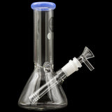 "Smoke Rings" 8 Inch Beaker Bong Multiple Colors