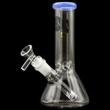 "Smoke Rings" 8 Inch Beaker Bong Multiple Colors