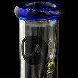 "Smoke Rings" 8 Inch Beaker Bong Multiple Colors