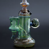 Clayball Glass "Enclave Nebula" Heady Sherlock Dab-Rig