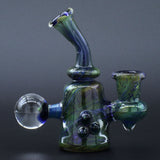 Clayball Glass "Dichroic Dreams" Heady Sherlock Dab Rig