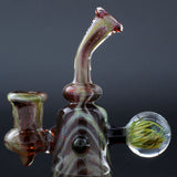 Clayball Glass "Blood Moon" Heady Sherlock Dab Rig