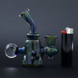 Clayball Glass "Dichroic Dreams" Heady Sherlock Dab Rig