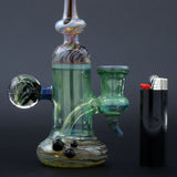 Clayball Glass "Enclave Nebula" Heady Sherlock Dab-Rig