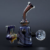 Clayball Glass "Black Moon" Heady Sherlock Dab Rig