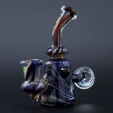 Clayball Glass "Black Moon" Heady Sherlock Dab Rig
