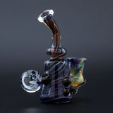 Clayball Glass "Black Moon" Heady Sherlock Dab Rig