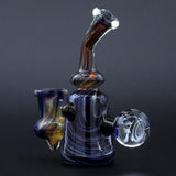 Clayball Glass "Black Moon" Heady Sherlock Dab Rig