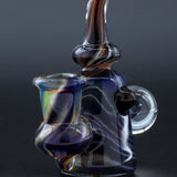 Clayball Glass "Black Moon" Heady Sherlock Dab Rig