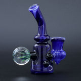 Clayball Glass "Blue Moon" Heady Sherlock Dab Rig
