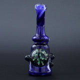 Clayball Glass "Blue Moon" Heady Sherlock Dab Rig
