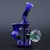 Clayball Glass "Blue Moon" Heady Sherlock Dab Rig