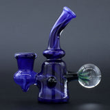 Clayball Glass "Blue Moon" Heady Sherlock Dab Rig