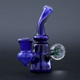 Clayball Glass "Blue Moon" Heady Sherlock Dab Rig