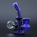 Clayball Glass "Blue Moon" Heady Sherlock Dab Rig