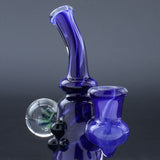 Clayball Glass "Blue Moon" Heady Sherlock Dab Rig
