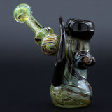 Clayball Glass "Red Horn Nebula" Heady Sidecar Bubbler