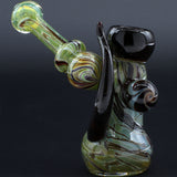 Clayball Glass "Red Horn Nebula" Heady Sidecar Bubbler