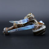 Clayball Glass "Aurora Nebula" Heady Hammer Bubbler