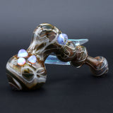 Clayball Glass "Aurora Nebula" Heady Hammer Bubbler