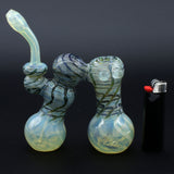 Clayball Glass "Dub-Bubb" Sherlock Double Bubbler
