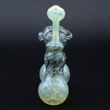 Clayball Glass "Dub-Bubb" Sherlock Double Bubbler