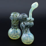 Clayball Glass "Dub-Bubb" Sherlock Double Bubbler