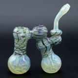 Clayball Glass "Dub-Bubb" Sherlock Double Bubbler