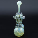 Clayball Glass "Dub-Bubb" Sherlock Double Bubbler