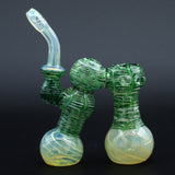 Clayball Glass "Dub-Bubb" Sherlock Double Bubbler