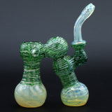Clayball Glass "Dub-Bubb" Sherlock Double Bubbler
