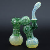Clayball Glass "Dub-Bubb" Sherlock Double Bubbler