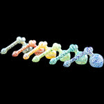 "Colored Sidecar" Fumed Sidecar Bubbler Pipe (Various Colors)