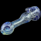 "Painted Warrior Spoon" Glass Pipe