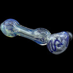 "Painted Warrior Spoon" Glass Pipe