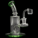 Glassic "Sidekick" Dab Rig with Color Base and Mouthpiece