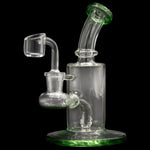 Glassic "Sidekick" Dab Rig with Color Base and Mouthpiece