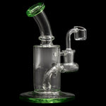 Glassic "Sidekick" Dab Rig with Color Base and Mouthpiece