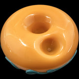 "Frosted Donut" Glass Pipe